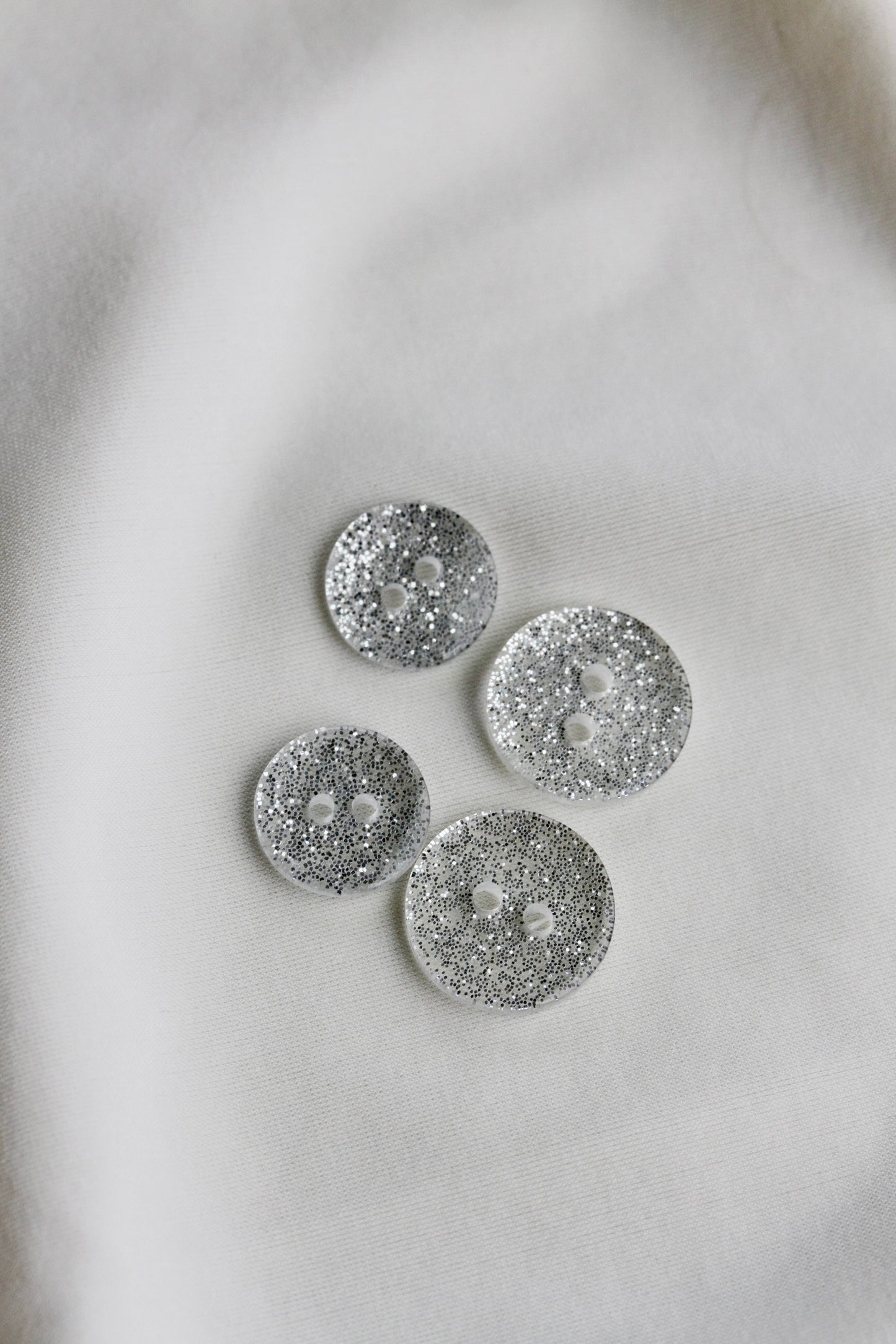 Glitterknapp (2 strl)