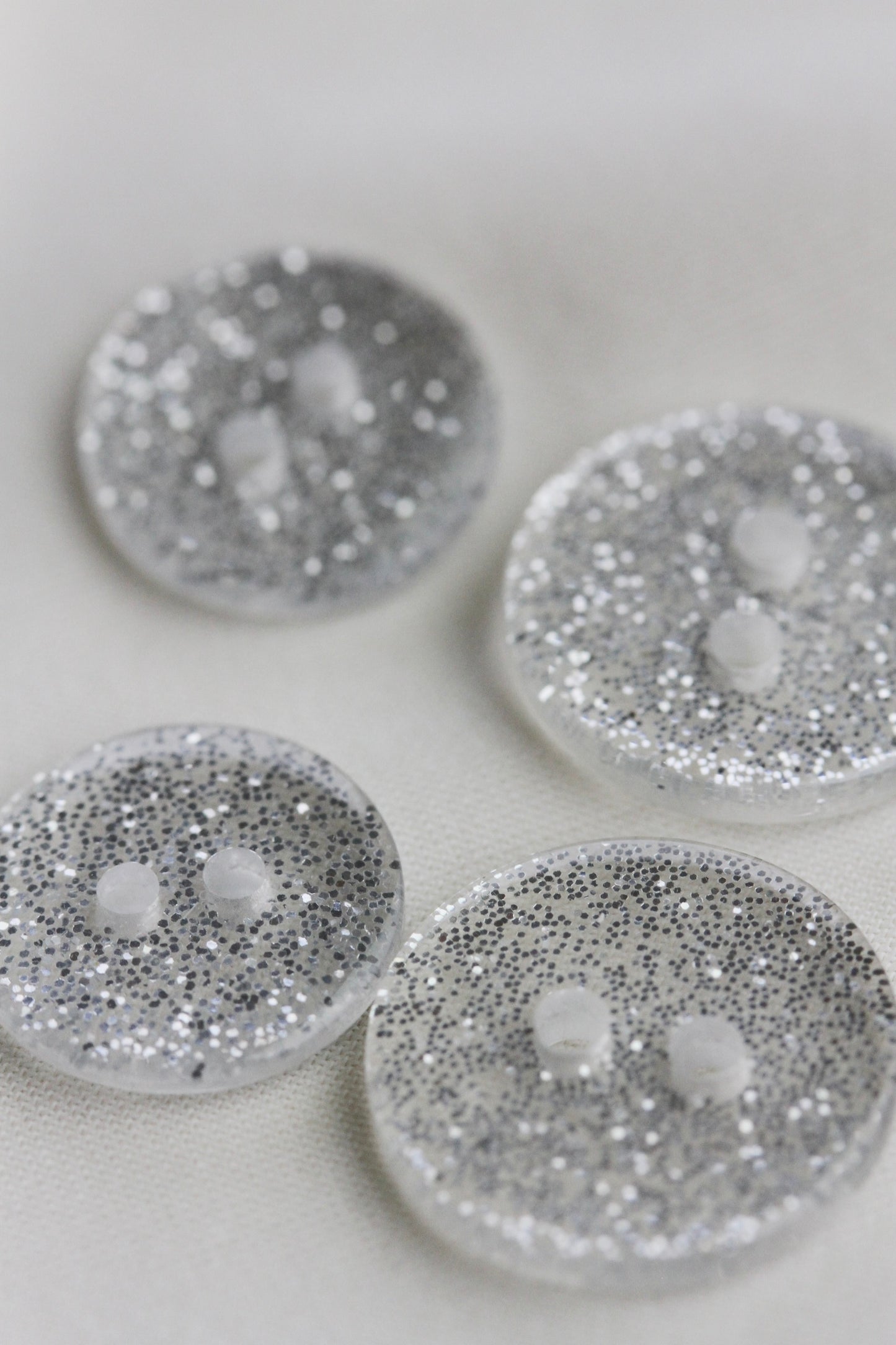 Glitterknapp (2 strl)