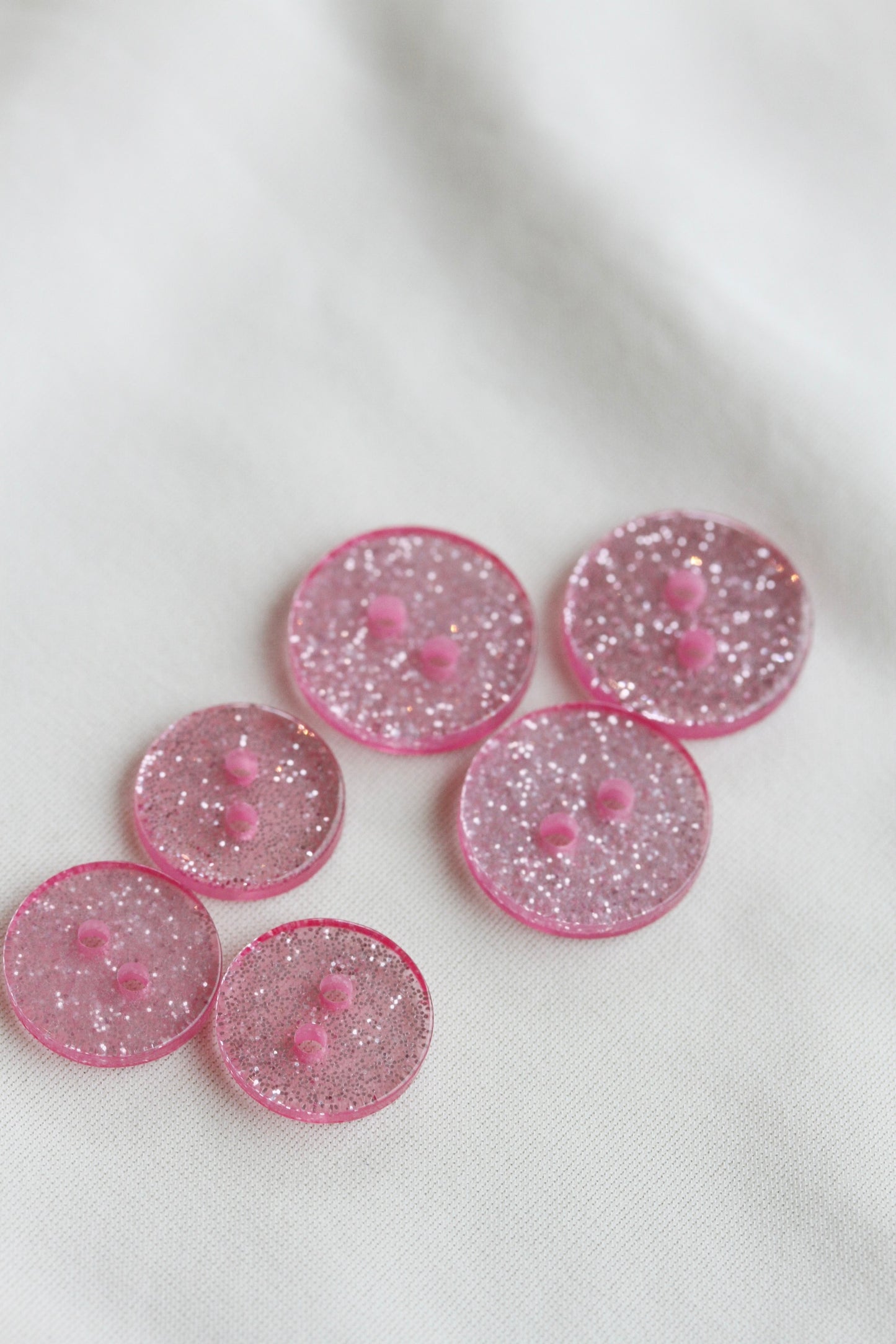 Rosa glitter (2 strl)