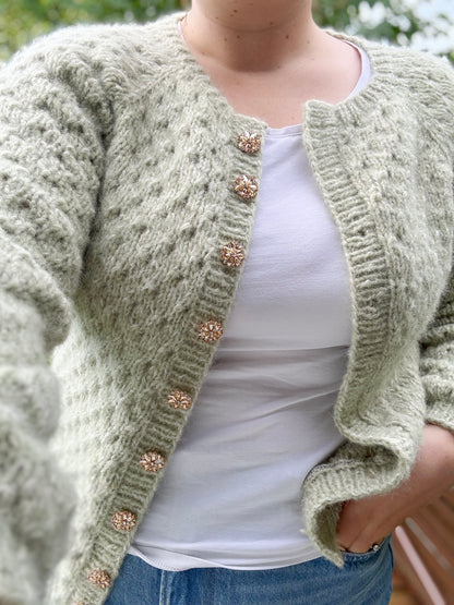 Chunky yr cardigan (vaksen)