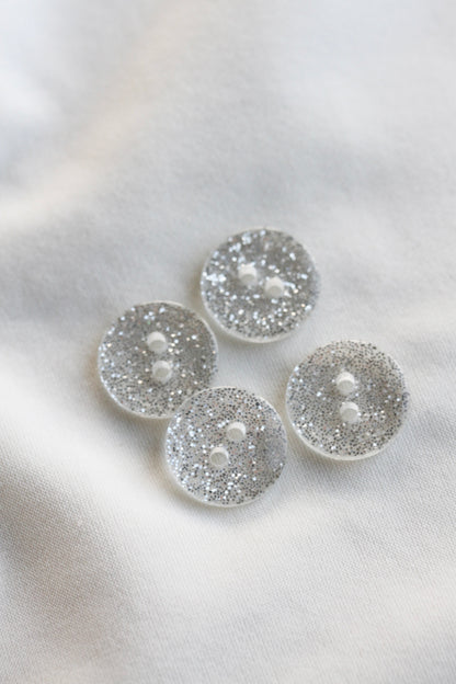 Glitterknapp (2 strl)