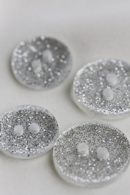 Glitterknapp (2 strl)