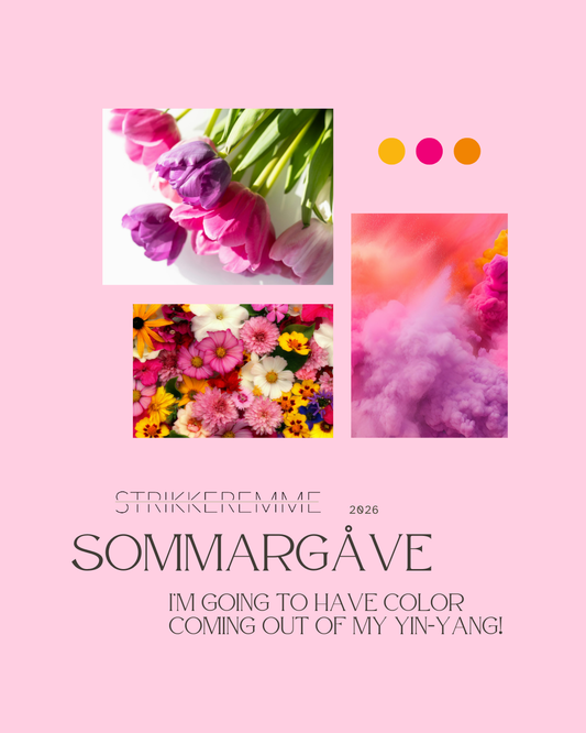 Sommargåve 2026: I'm going to have color coming out of my yin-yang!